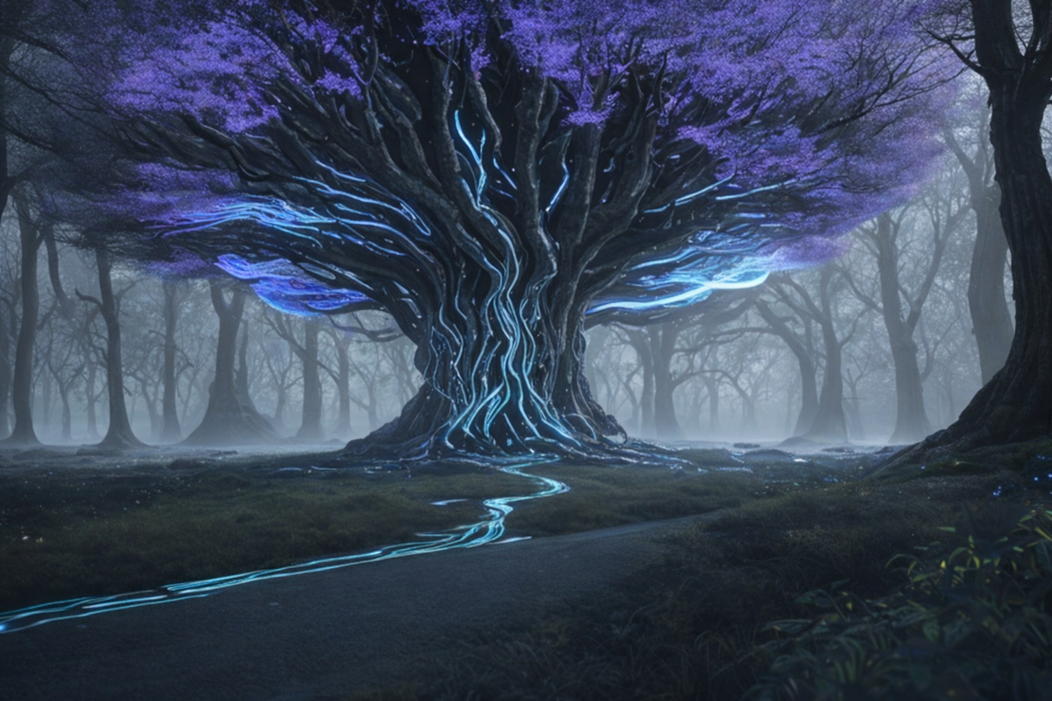 Growing Yggdrasil, the World Tree, with Ash